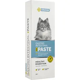 Паста Vitomax Eco Gastro Intestinal для шлунково-кишкового тракту котів 100 г - мініатюра 5