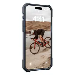 Протиударний чохол UAG Essential Armor with MagSafe Cloud Blue для iPhone 15 Pro Max (114296114151) без коробки - мініатюра 4