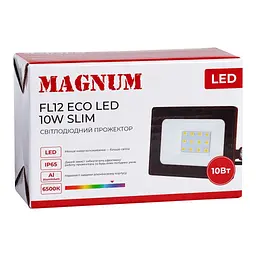 Прожектор MAGNUM FL12 ECO LED 10Вт slim 6500К IP65 (90018080) - мініатюра 5