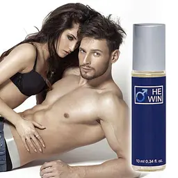 Парфуми чоловічі з феромонами He Win, 10ml (roll-on) - мініатюра 2