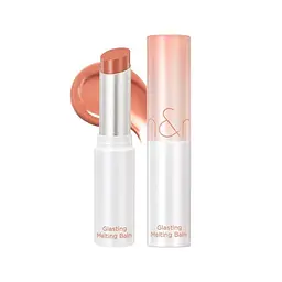 Глянцевий бальзам для губ Glasting Melting Balm 01 Coco Nude Rom&nd 3,5 г