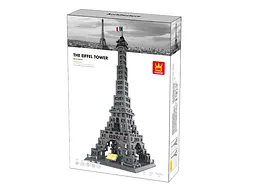 Конструктор Ейфелева вежа Wange 3D Архітектура The Eiffel Tower 5217 Париж 3Д, 978 деталей - мініатюра 2