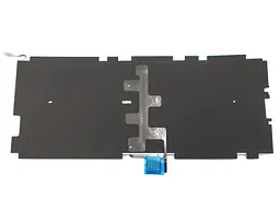 Клавіатура для APPLE MC374, MC700, MB466, MB467, MB990, MB991 (RU BLACK з підсвічуванням, Горизонтальний Enter). - мініатюра 2