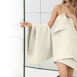 Рушник вафельний Cosas Biscuit Greek Waffle 115х150 см (Towel_05Biscuit_GreekWaffle_115x150) - мініатюра 6