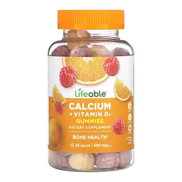 Кальцій з вітаміном D3 (Calcium + Vitamin D Adult) - 60 gummies