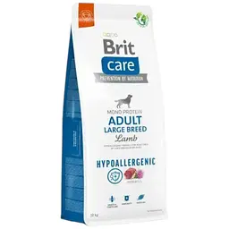 Сухий корм Brit Care Dog Hypoallergenic Adult Large Breed для собак великих порід, гіпоалергенний з ягням, 12 кг