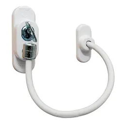 Замок безпеки із тросом Safety Lock SL1 білий - мініатюра 1
