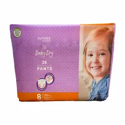 Підгузки - трусики Dunnes Stores розмір 8 (18+ кг), 26 шт