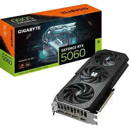 Відеокарта Gigabyte GeForce RTX 5060 Gaming OC 8G (GV-N5060GAMING OC-8GD) UA [133902]