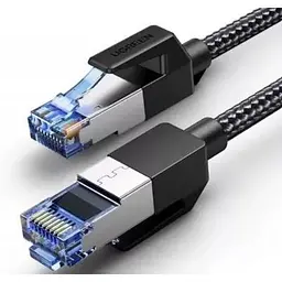 Патч-корд 20м, S/FTP cat 7 RJ-45 COPPER black Ugreen (U_30800)