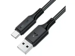 Кабель Acefast C17-04 USB Type-A to USB Type-C 1.2m Black (6974316284178)