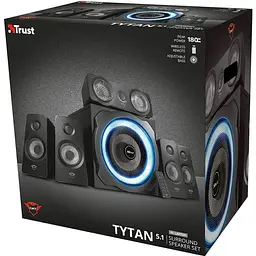Акустична система Trust GXT 658 Tytan 5.1 Surround Black [21738] [99428] - мініатюра 4