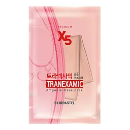 Маска для обличчя Skinpastel Premium X5 Tranexamic Acid Ampoule Mask з транексамовою кислотою 25 мл