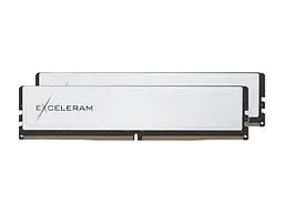 Модуль пам'яті Exceleram 32 GB (2x16GB) DDR5 6000 MHz Black&White (EBW50320603638CD)