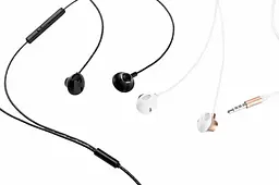 Навушники Recci вакуумні Listener REW-E01 Black (CC100041) - мініатюра 3