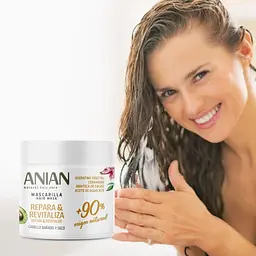 Маска Anian Repairing & Revitalising для пошкодженого волосся 350 мл  - мініатюра 4