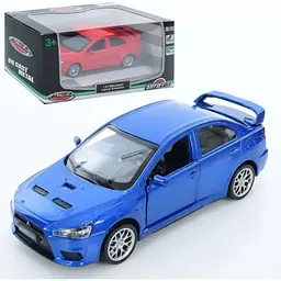 Машина металева інерційна з гумовими колесами AS-3063 АвтоМир,1:41,Mitsubishi