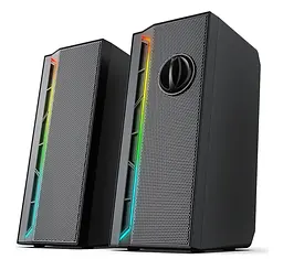 Акустичні колонки Redragon Calliope GS580 (2.0) 2x5Вт (живлення від USB) Чорні - мініатюра 3