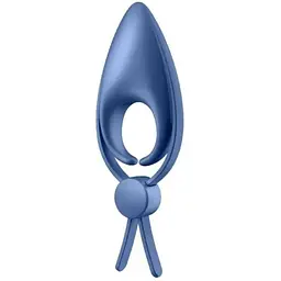 Ерекційне віброкільце ласо з регулюванням розміру Satisfyer Sniper Blue - мініатюра 2