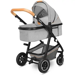 Коляска універсальна 3в1 Lionelo Amber Grey Stone, сіра (LO-AMBER GREY STONE (3in1)) - мініатюра 20