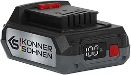 Акумулятор Konner&Sohnen KS 20V2-1 20В 2А·год 0.47кг Kцnner & Sцhnen hoz0014330