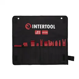 Набір знімачів кліпс і обшивки салону INTERTOOL AT-0152, 11 предметів, у чохлі - мініатюра 2