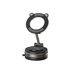 Автотримач XO C181 Cat Head Manual Suction Cup Swivel Stand Чорний