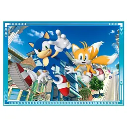 Пазл 4 в 1 Clementoni Sonic: 12+16+20+24 елементи (21522) - мініатюра 2
