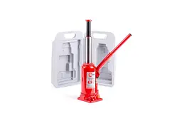 Домкрат автомобільний гідравлічний Intertool 5 т х 355 мм одноштоковий (в кейсі) - мініатюра 6