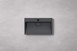 Умивальник VBI Este підвісний з отвором під змішувач 60x38 см black VBI-019907