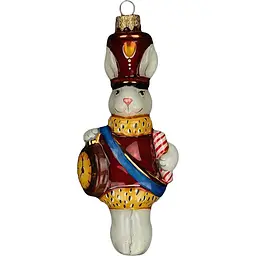 Ялинкова іграшка Різдвяні історії Кролик новорічний 12.5 см (4820001045765)