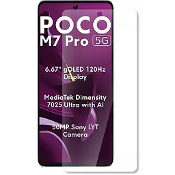 Захисна плівка StatusSKIN для Xiaomi Poco M7 Pro 5G Екран Глянцева Pro