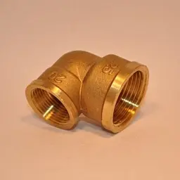 Коліно перехідне Lexline К.0116-В 3/4"х 1"В посилене латунь 30412 - мініатюра 3
