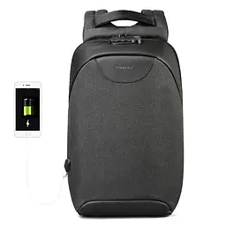Рюкзак Tigernu T-B3611 15. 6" чорний - мініатюра 2