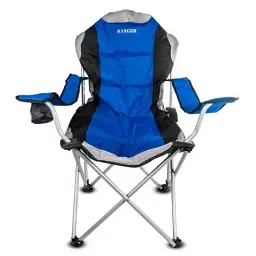 Крісло-шезлонг туристичне складане Ranger FC 750-052 (107х63х96см) Синій - мініатюра 2