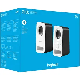 Акустична система Logitech Z150 White (980-000815) [134956] - мініатюра 5