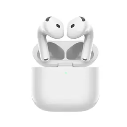 Беспроводные наушники TWS WIWU Airbuds 4, ENC+ANC, White (6976975614389)