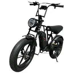 Електровелосипед Volto Vortex 22" фетбайк 1000W 48V 19Ah PAS система чорний
