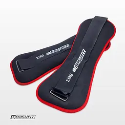 Обтяжувачі EasyFit Comfort 2,5 кг для ніг та рук з металом (пара) - мініатюра 4
