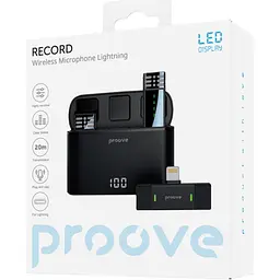 Мікрофонна радіосистема Proove Record Lightning Black [PMRC00010102] [109439] - мініатюра 5