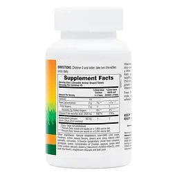 Вітаміни та мінерали NaturesPlus Animal Parade Vitamin C 90 жувальних таблеток Апельсин - мініатюра 2