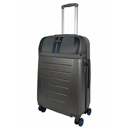 Валіза Semi Line 24" (M) Dark Brown/Blue Line (T5736-2)