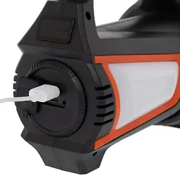 Кемпінговий ліхтар X-Balog T100-JS881B 10W XHP + SMD (білий-червоний-синій) Type-C 4х18650 (4+4 режими) - мініатюра 10