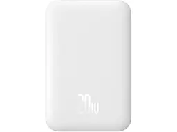 Зовнішній акумулятор (Power Bank) BASEUS Airpow Magnetic 6000mAh White (P10022807213-00) - мініатюра 3