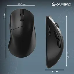 Миша GamePro Genesis Asgard Surt Black (GM017B) - мініатюра 14