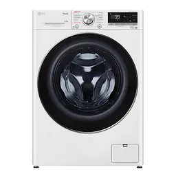 Пральна машина LG фронтальна, 8,5кг, 1200, A+++, 48см, дисплей, пара, інвертор, білий (F2V7GS9WW)