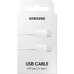 Кабель Samsung USB-C to USB-C 60W White (EP-DA705BWRGRU) [97781] - мініатюра 4