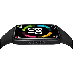 Ремінець DK Silicone Sport Band Classic для Honor Band 6 / 7 (011342) (black) - мініатюра 3