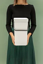 Відро для сміття Brabantia Sort&Go, 12 л, білий (109782) - мініатюра 4