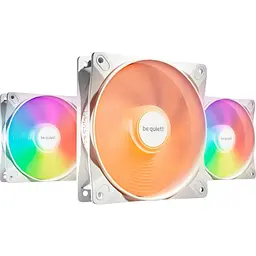 Комплект вентиляторів Be quiet! LIGHT WINGS LX 120mm PWM 3 шт White (BL122)